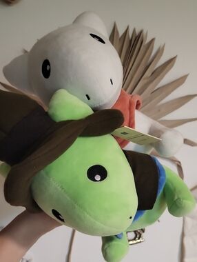 Makeship Plush By JoCat Wizard Goblin Plush And Glow-in-the-dark Goblin Plush